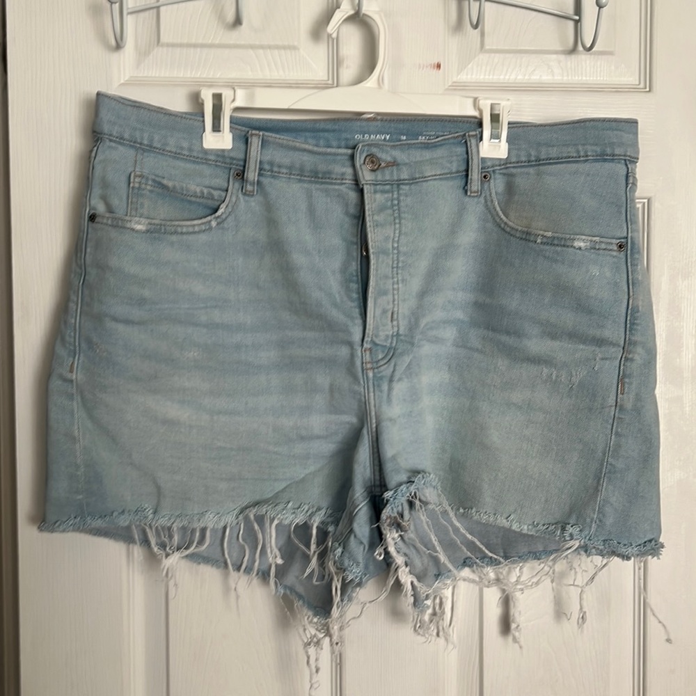 Old Navy button fly Jean shorts